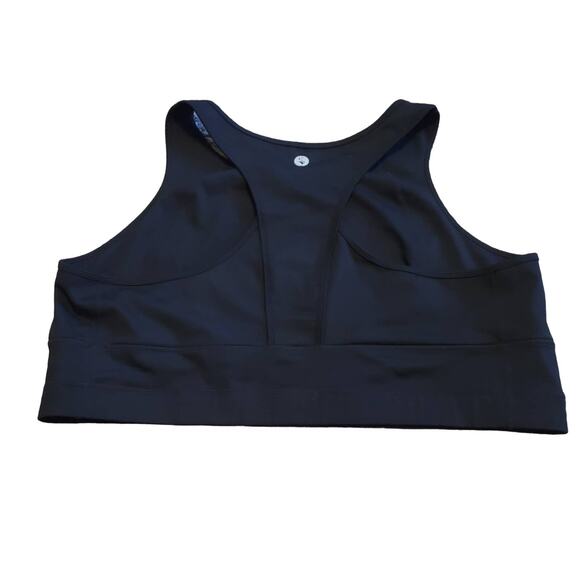 Torrid Athletic Hiking Yoga Walking Working Out Razor Back Black Sports Bra 5 - Picture 2 of 4